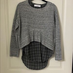 10 Crosby Derek Lam Charcoal Knit Sweater